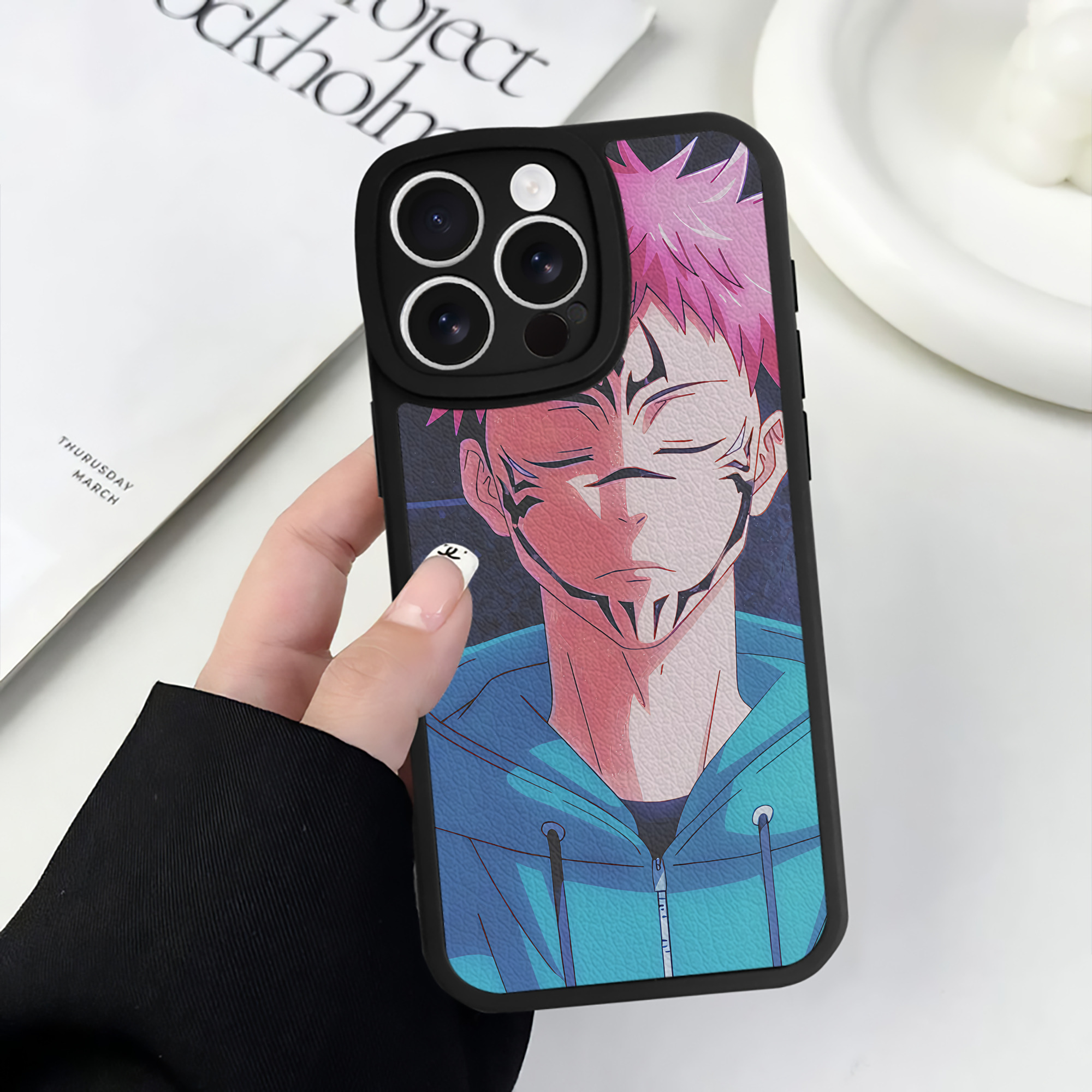 （画像用） SPY×FAMILY间谍家家酒 【iPhone 16シリーズ対応】シリコンスマホケース（レザー調） 材質：シリコン